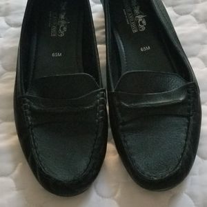 Leather loafers